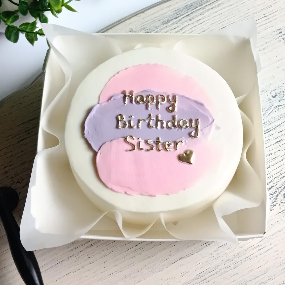 Бенто торт в подарок на день рождения сестре