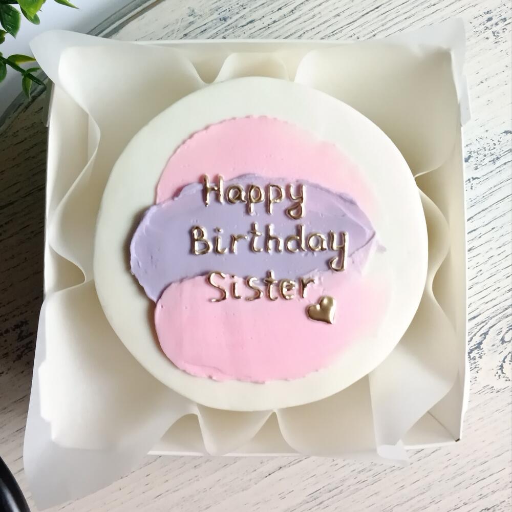 Бенто торт в подарок на день рождения сестре