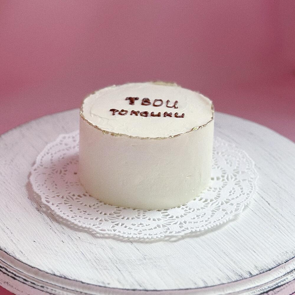 Бенто торт ванильный