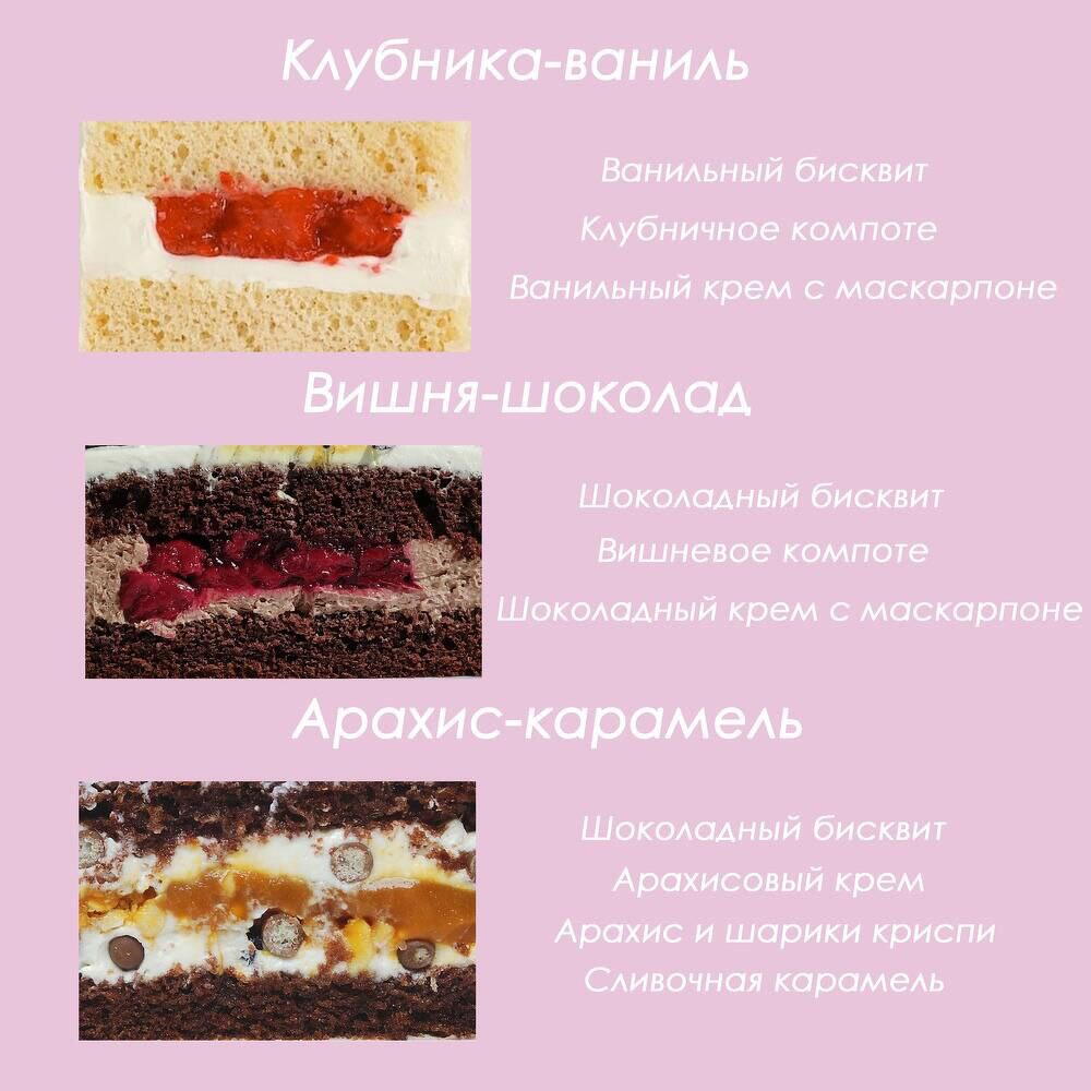 Бенто-торт «все сбудется, загадывай»