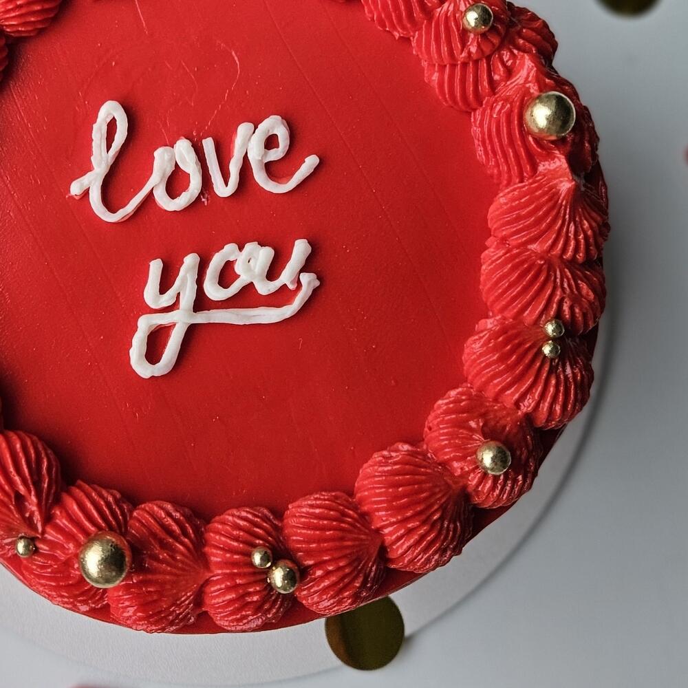 Бенто торт XL love you к 14 февраля