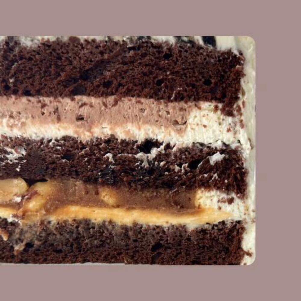 Бенто торт XL любимой маме с медведями