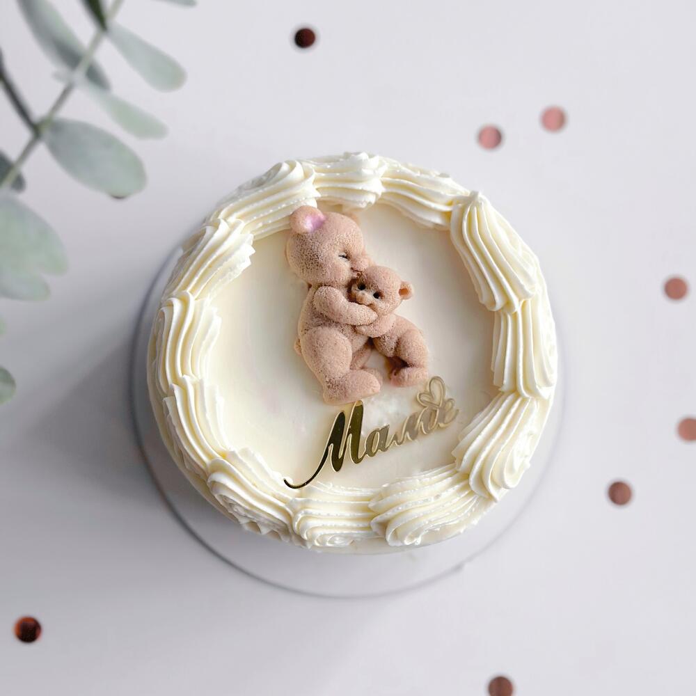 Бенто торт XL маме с шоколадными медведями