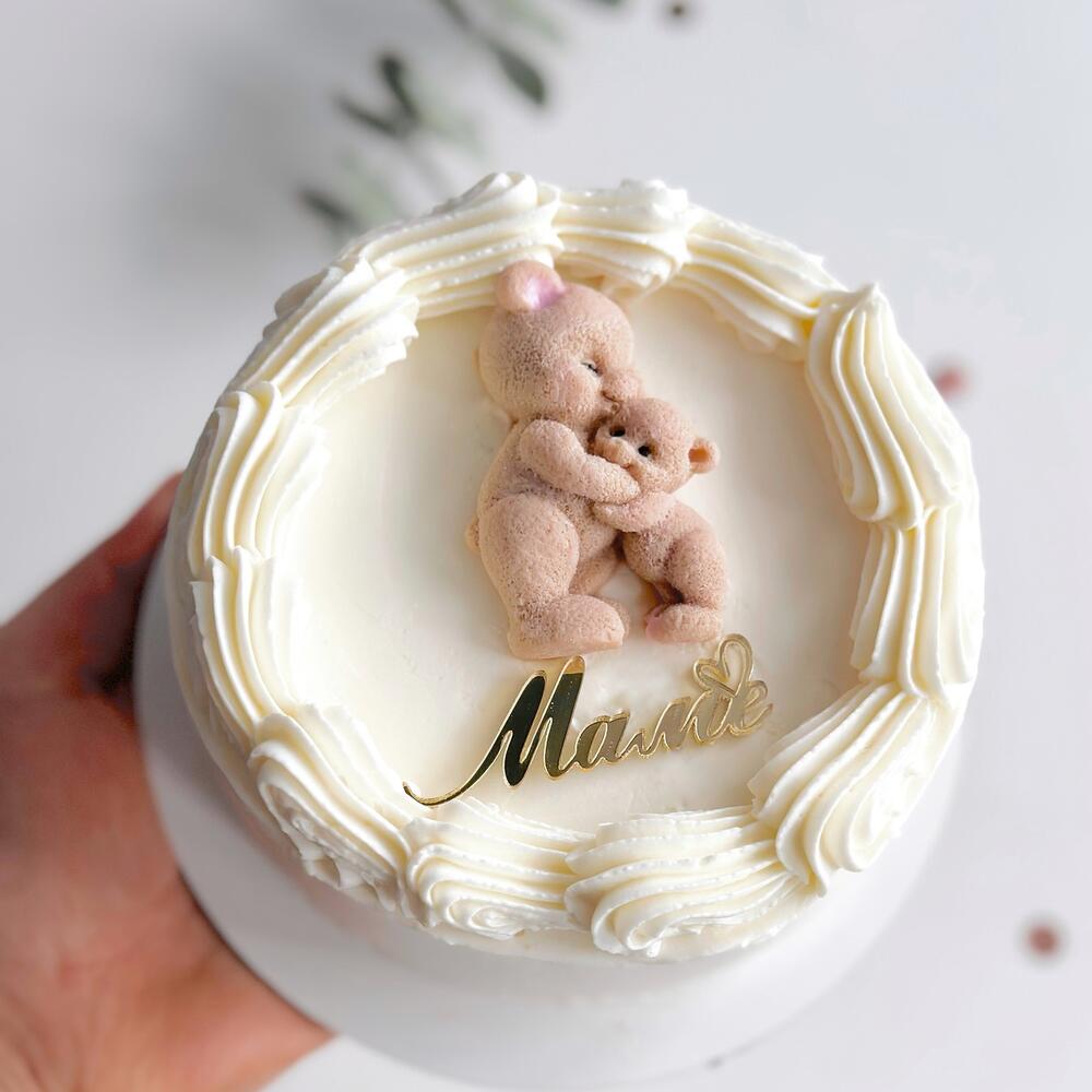 Бенто торт XL маме с шоколадными медведями