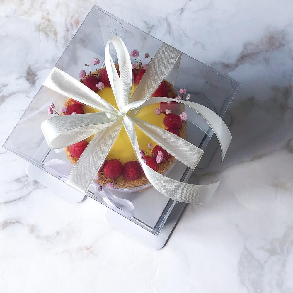 Бенто торт XL медовик с малиной