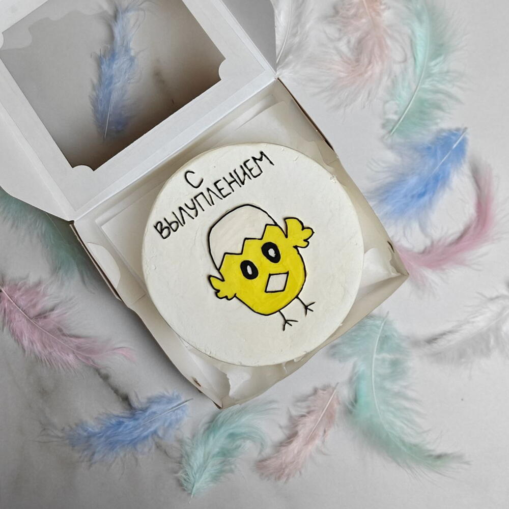 Бенто торт XL «С вылуплением»