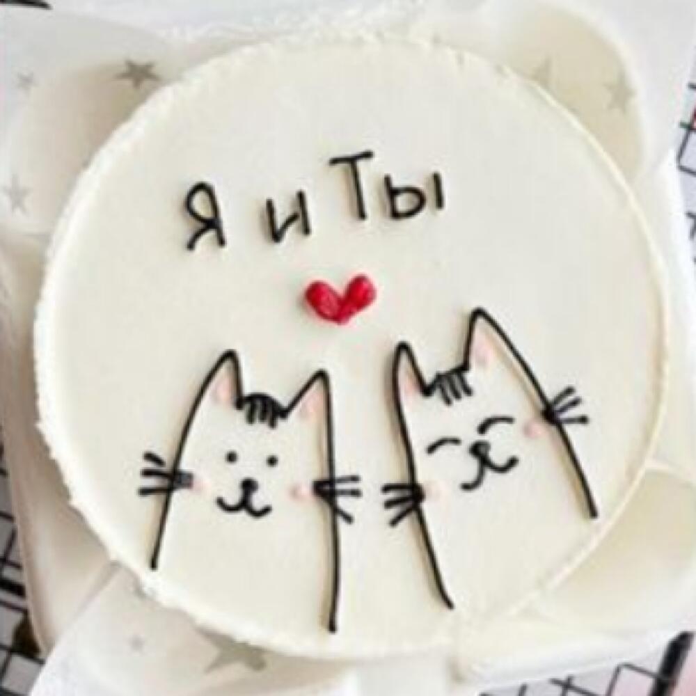 Бенто торт я и ты