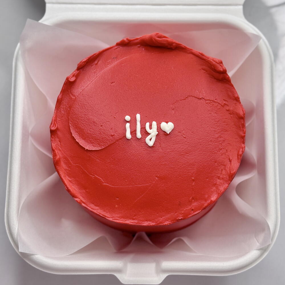 Бенто торт Я люблю тебя