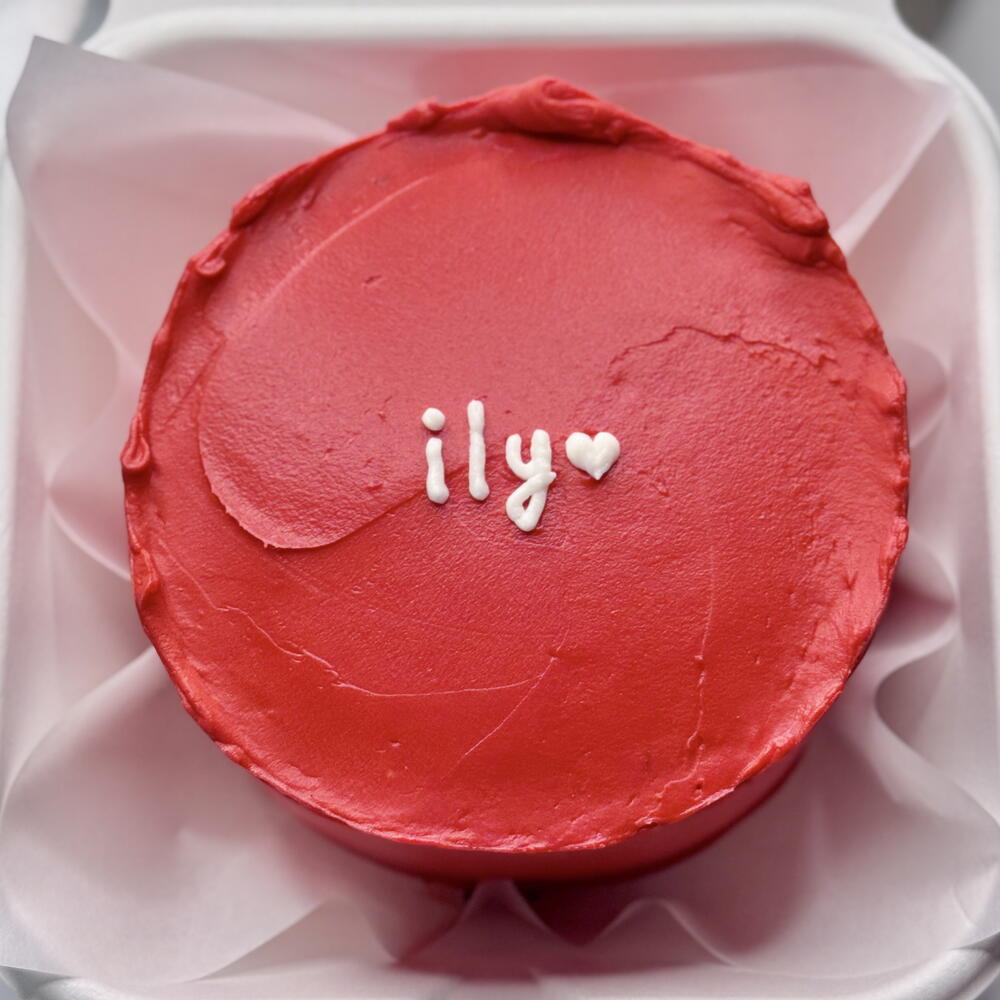 Бенто торт Я люблю тебя