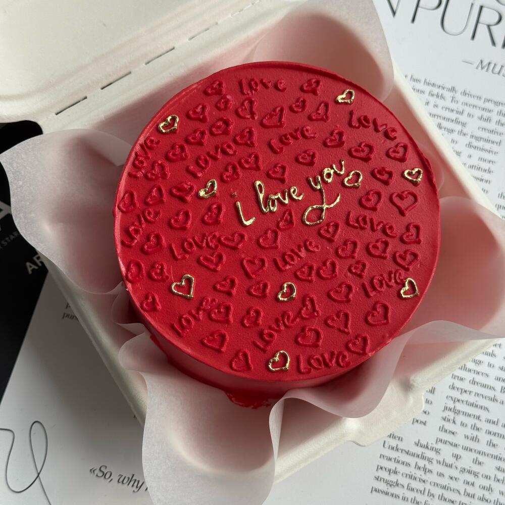 Бенто торт «я люблю тебя», i love you, бенто 14 февраля