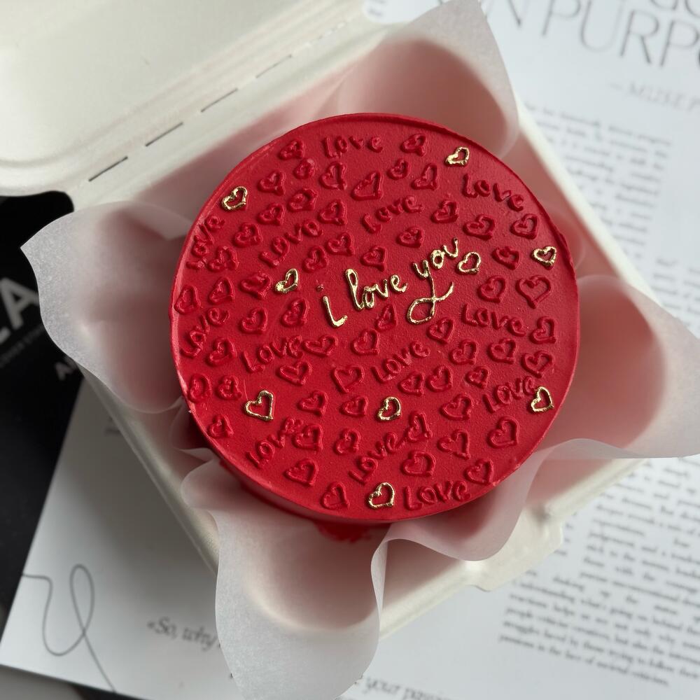 Бенто торт «я люблю тебя», i love you, бенто 14 февраля