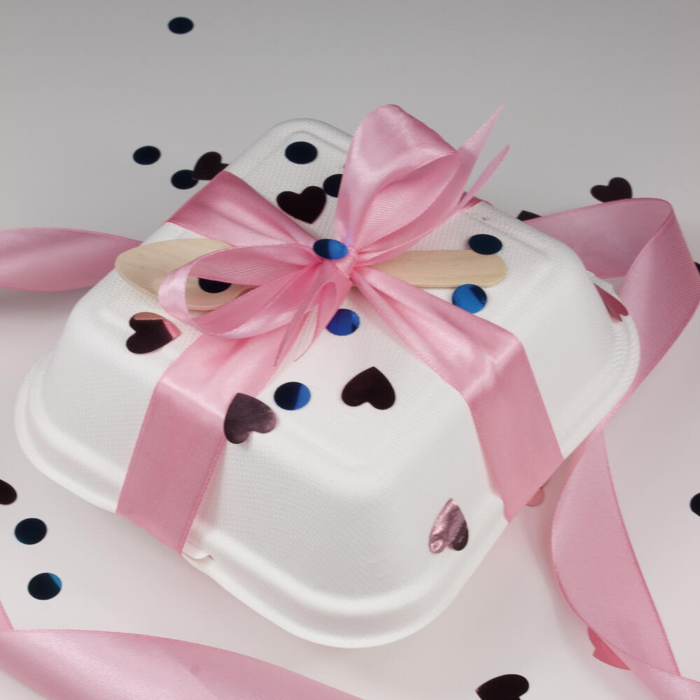 Бенто торт Я тебя люблю с котиком на 14 февраля