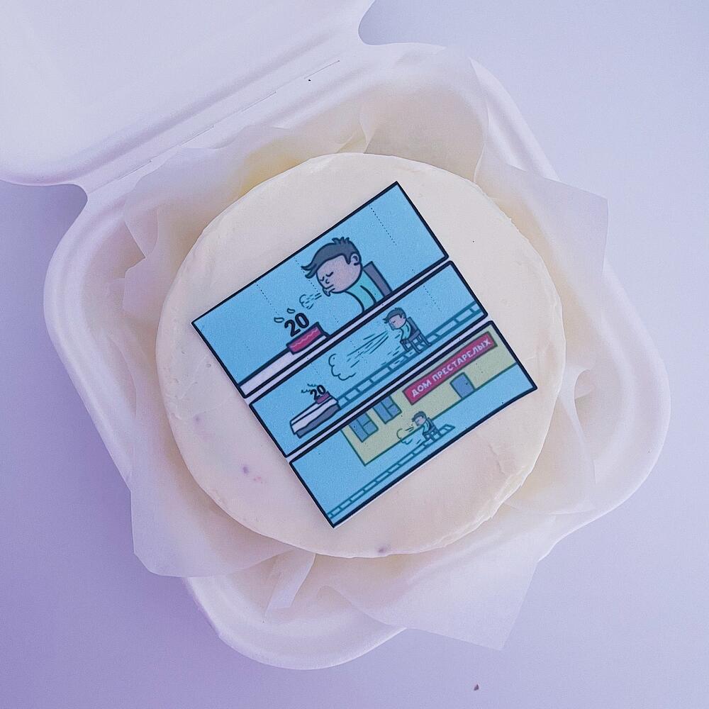 Бенто торт Задувай (дом престарелых)