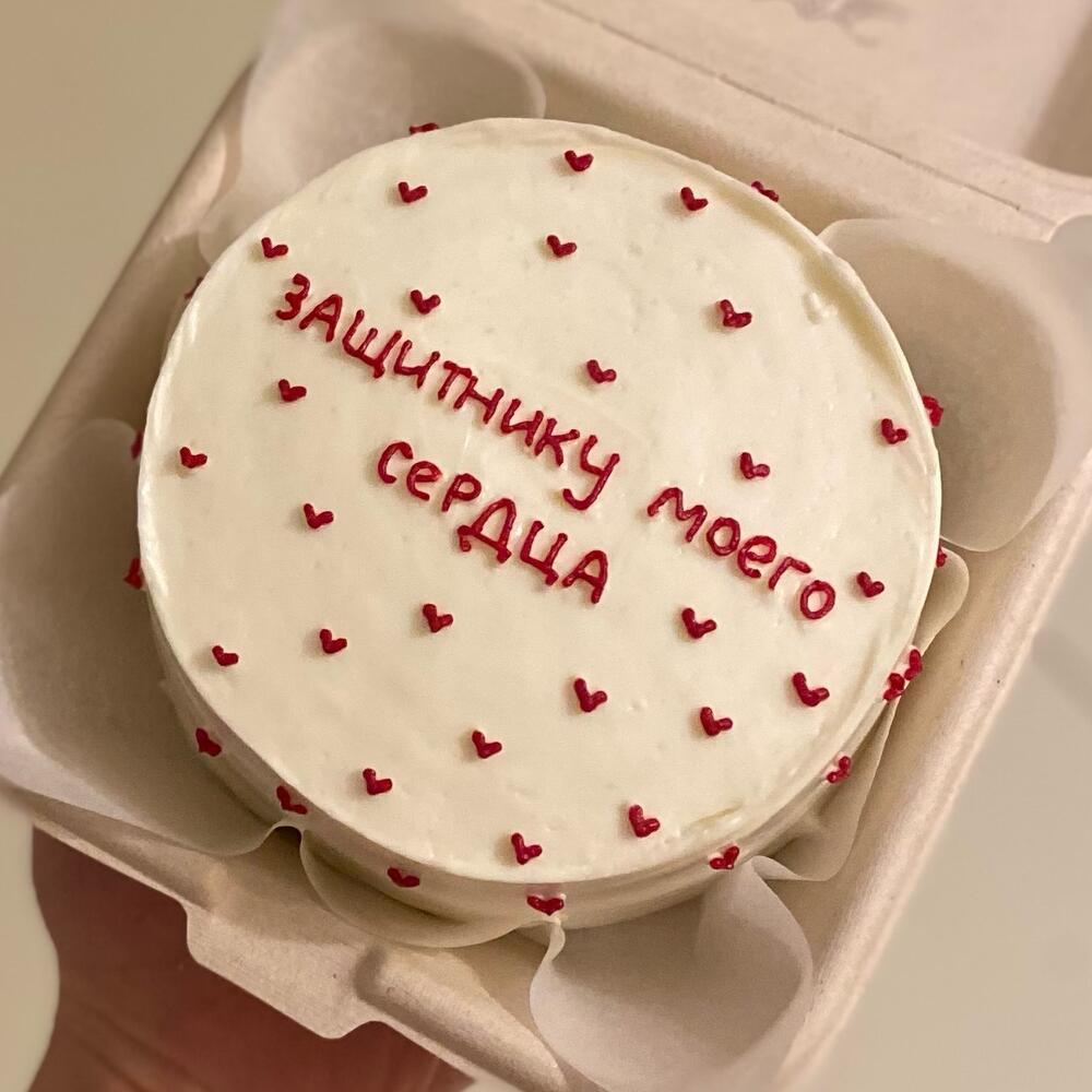 Бенто-торт защитнику