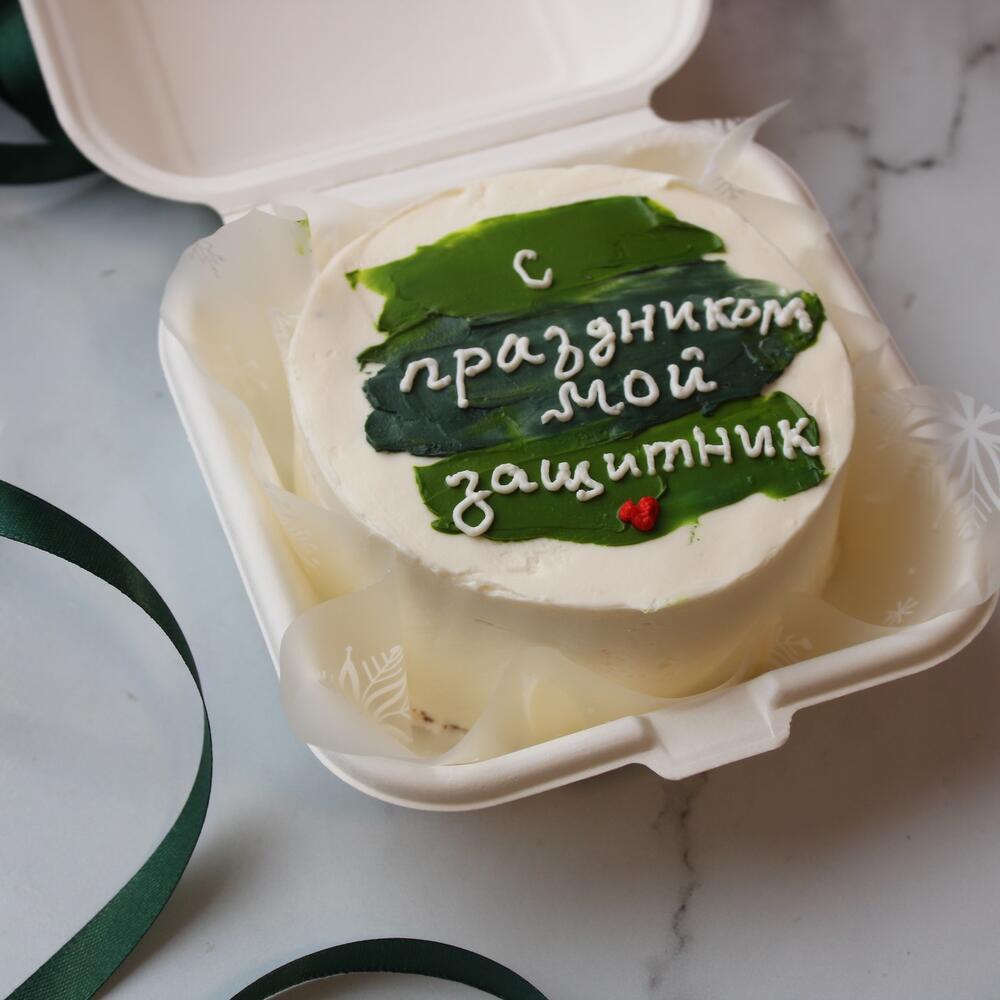 Бенто-торт защитнику