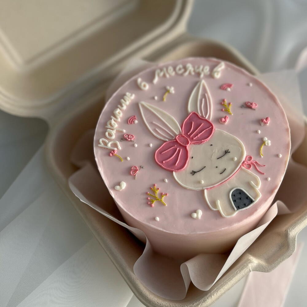 Бенто-торт/для девочки/на каждый месяц рождения/на день рождения