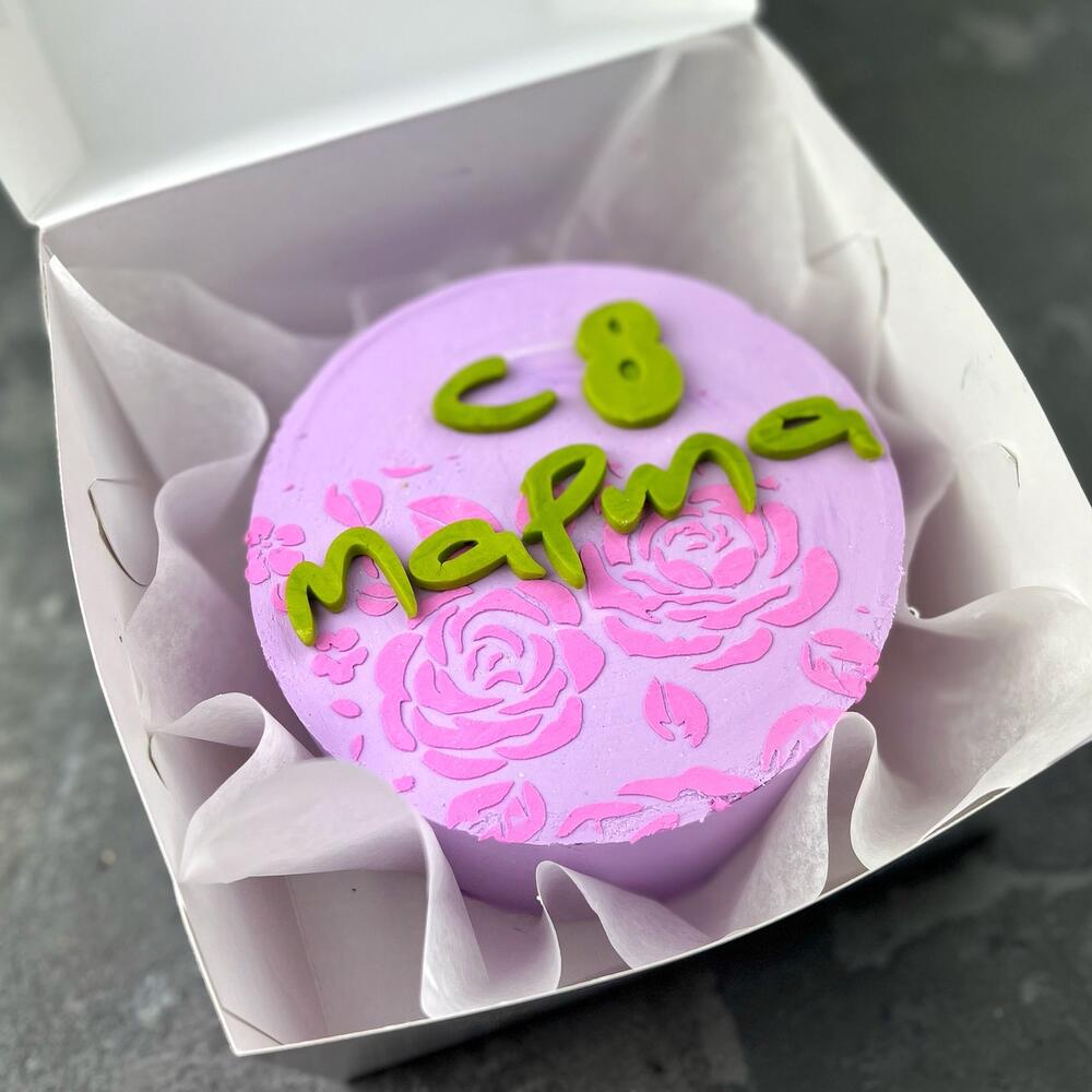 Бенто тортик 8 марта