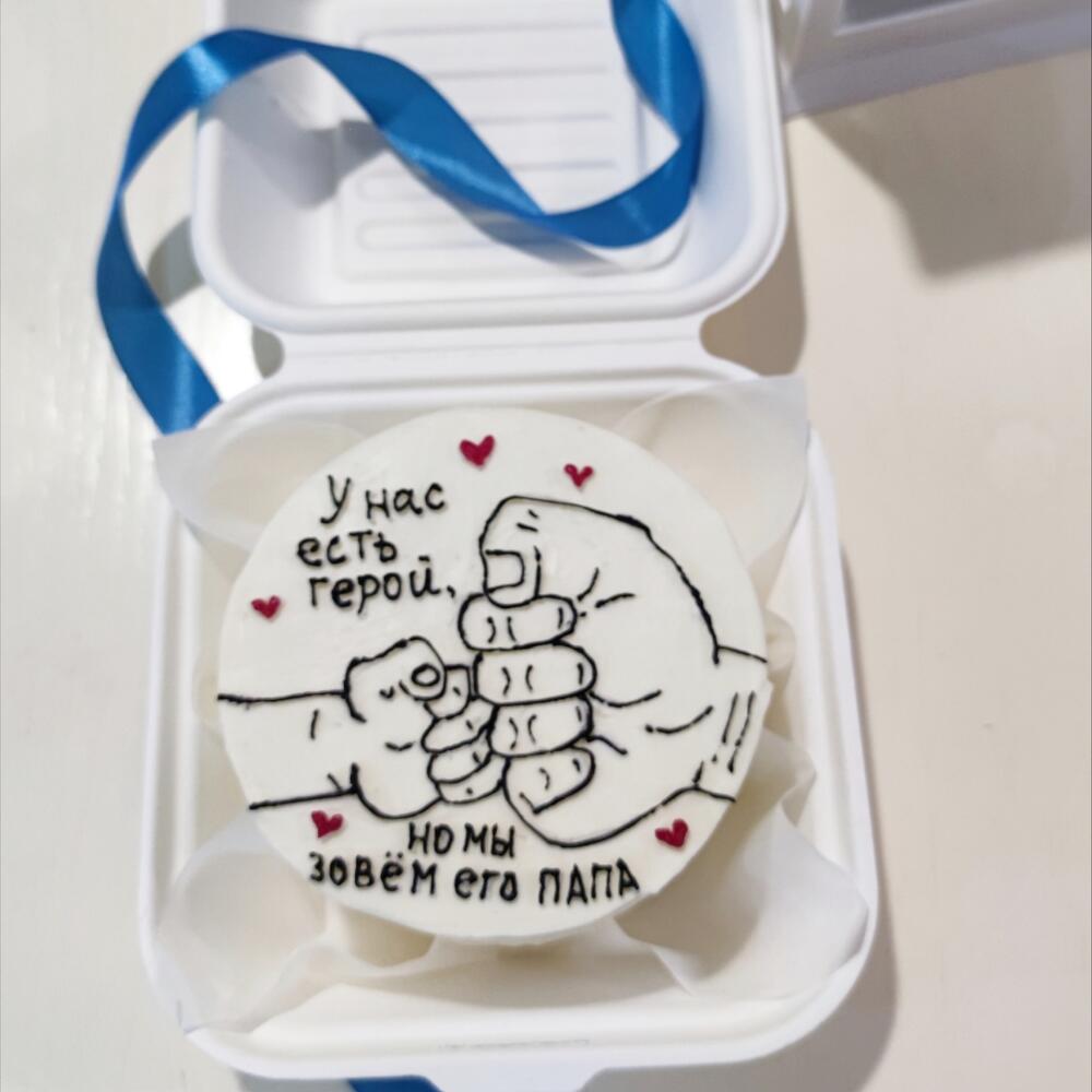 Бенто тортик для папы