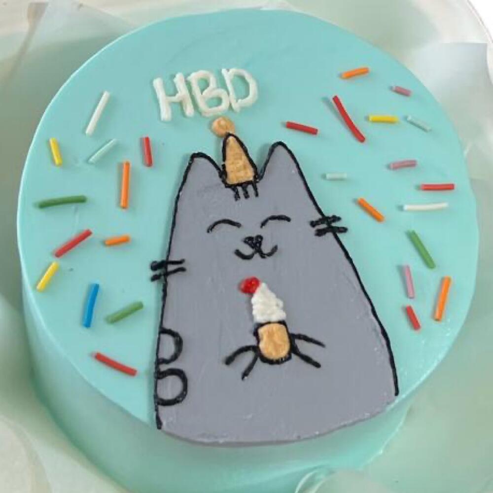 Бенто тортик HBD (500гр)