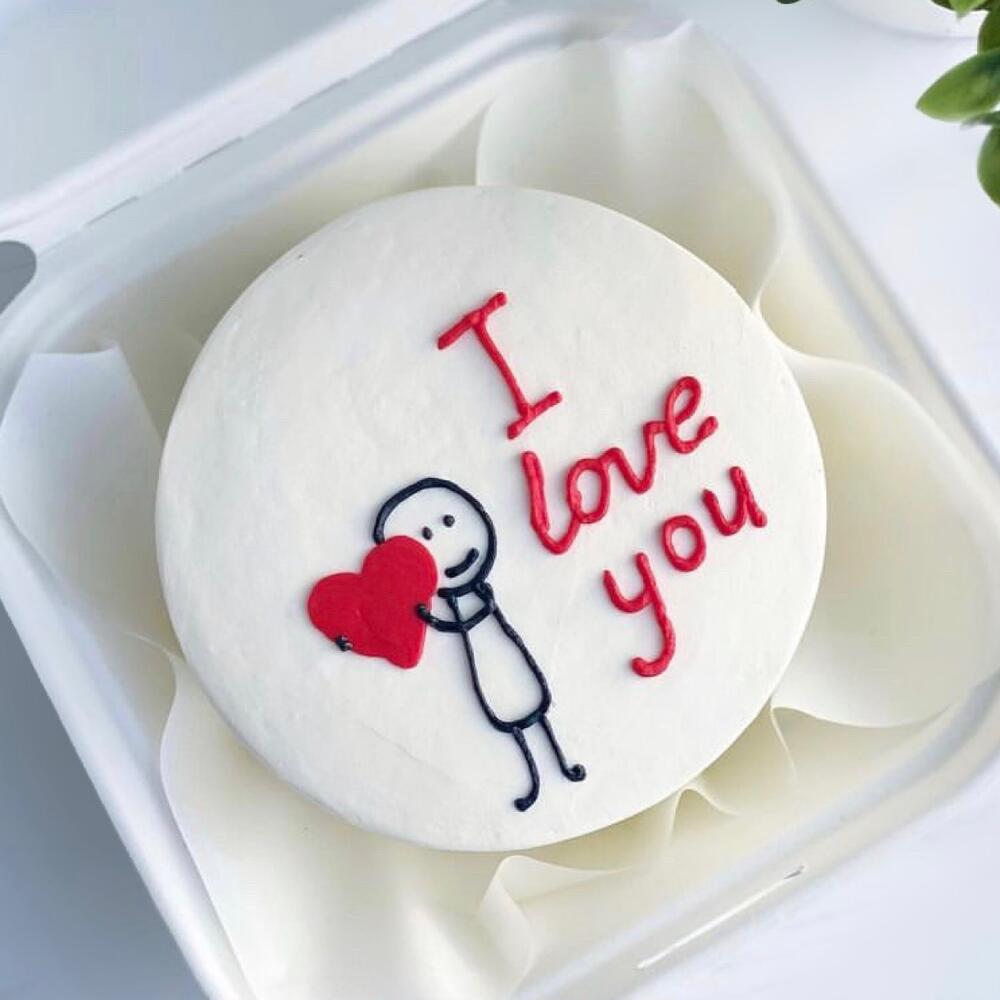 Бенто тортик «I love you