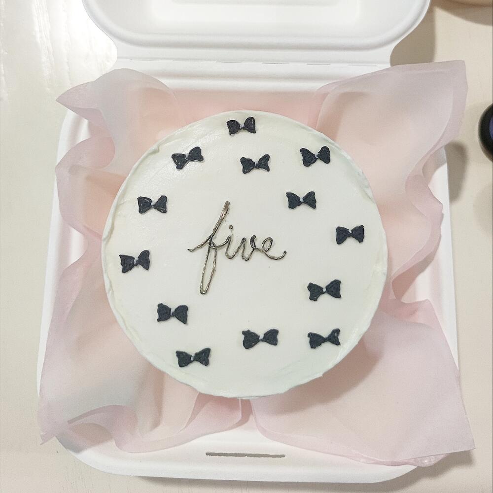 Бенто тортик на 5 месяцев