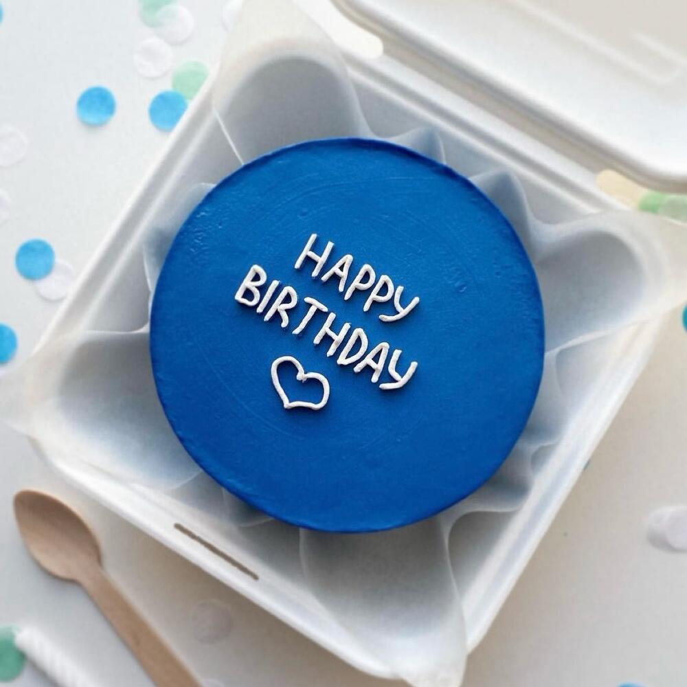 Бенто тортик «с Днем рождения», happy birthday
