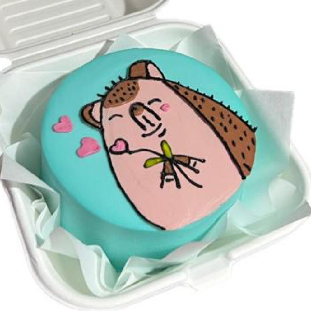 Бенто тортик с любовью )