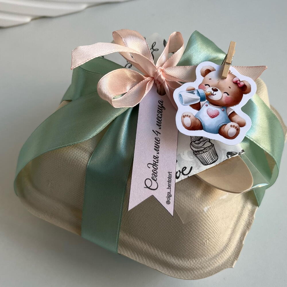 Бенто-торт/на каждый месяц рождения/ребенка