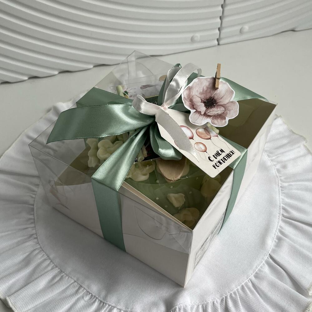 Бенто-торт/с цветами/на день рождения/девушке