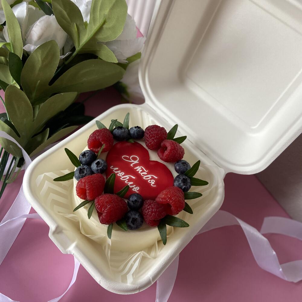 Бенто торт,,Я тебя люблю