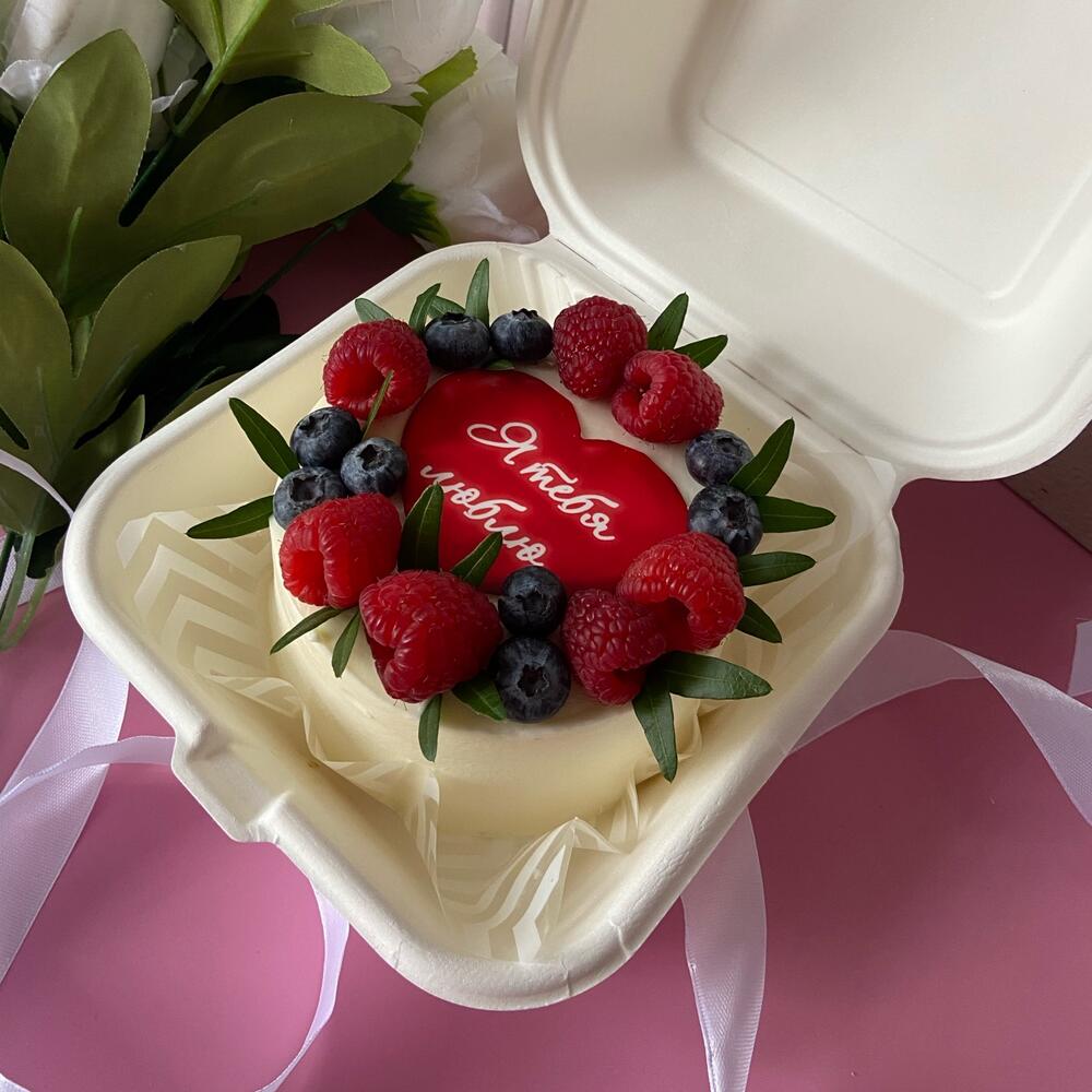 Бенто торт,,Я тебя люблю