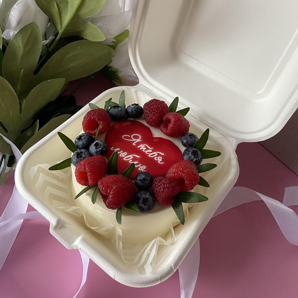 Бенто торт,,Я тебя люблю