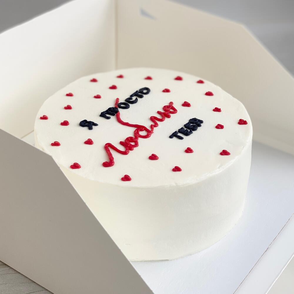 Большой Бенто торт «Любовь»