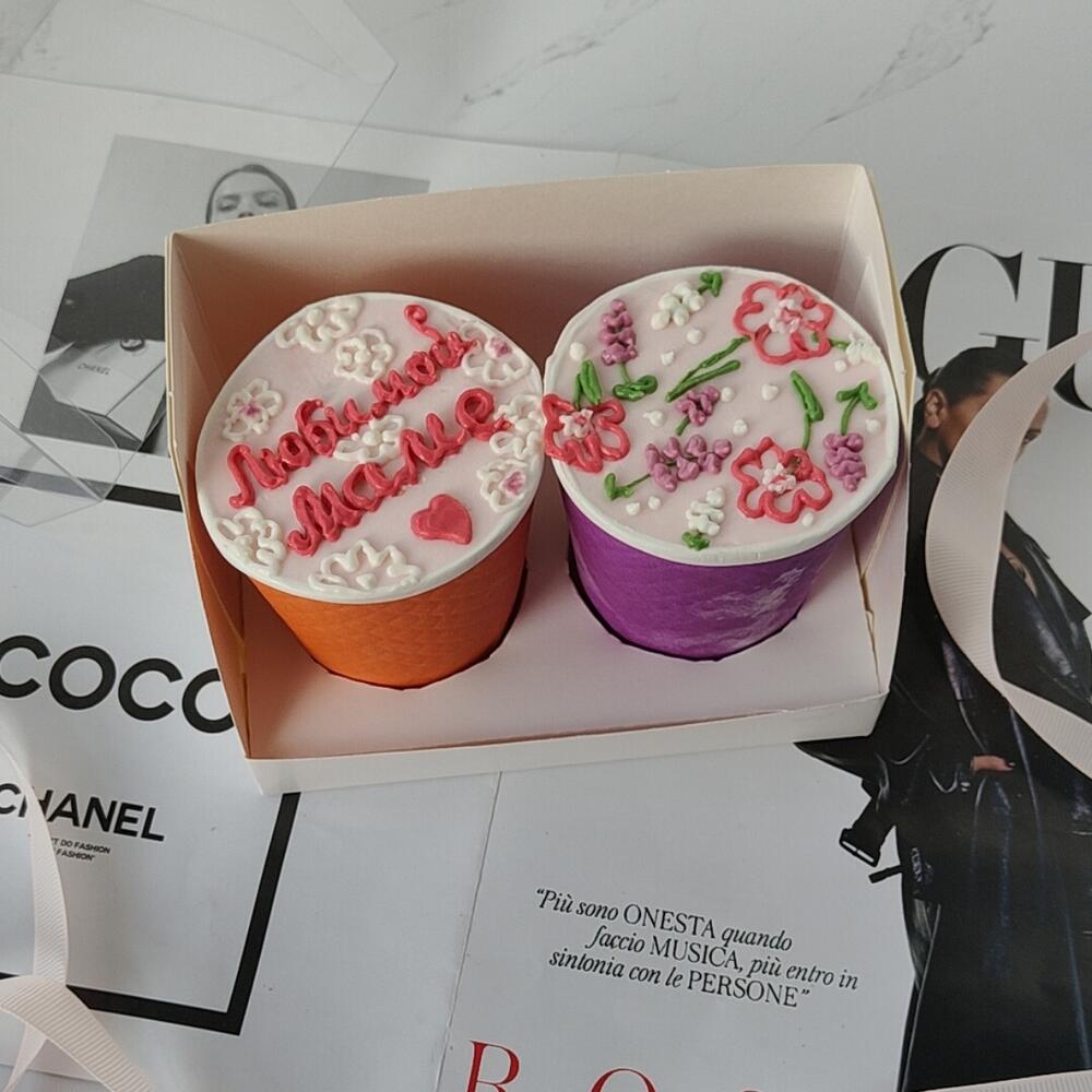 Cake ToGo Бенто-торт в стакане Любимой МАМЕ в подарок