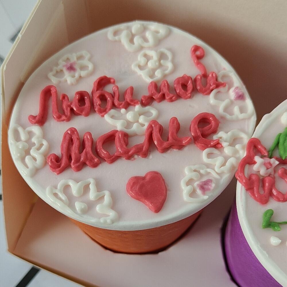 Cake ToGo Бенто-торт в стакане Любимой МАМЕ в подарок