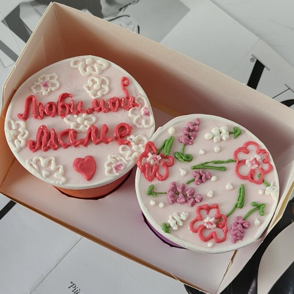 Cake ToGo Бенто-торт в стакане Любимой МАМЕ в подарок