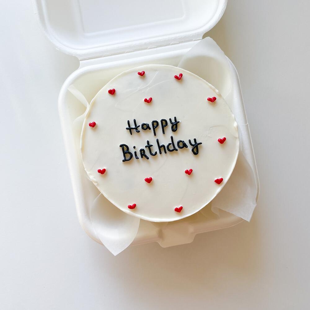 Happy birthday Bento Cake