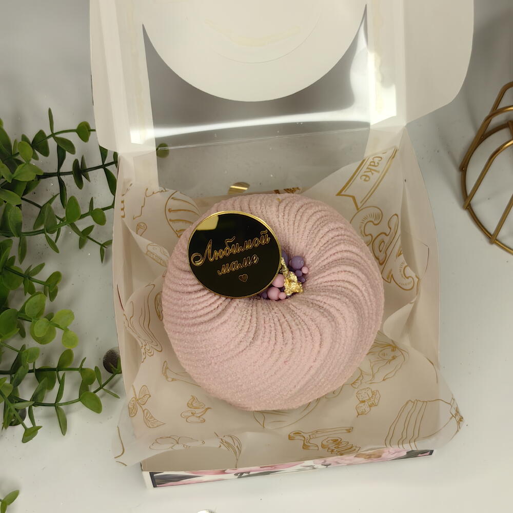 Муссовый Бенто торт для маме