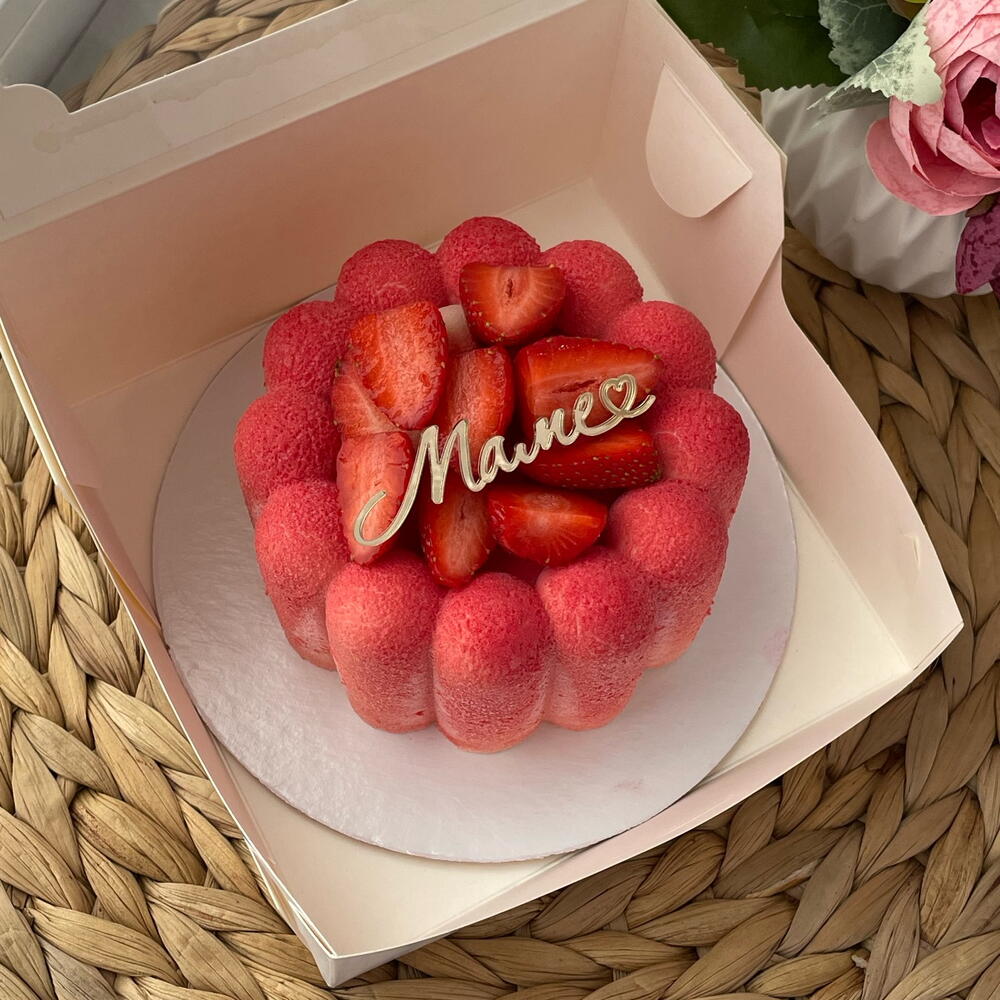 Муссовый бенто торт Маме , мамуле