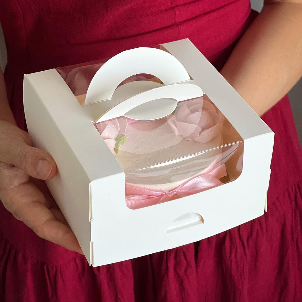 Подарок папе бенто торт из зефира клубника