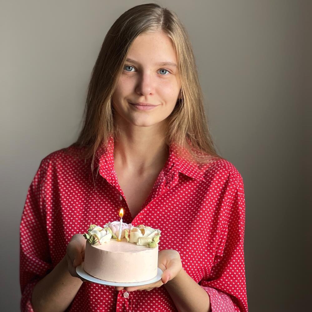 Подарок папе бенто торт из зефира клубника