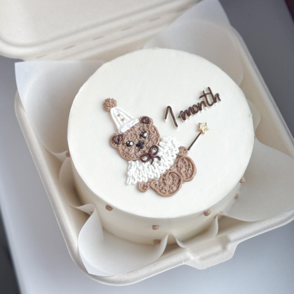 Торт малышу на месяц