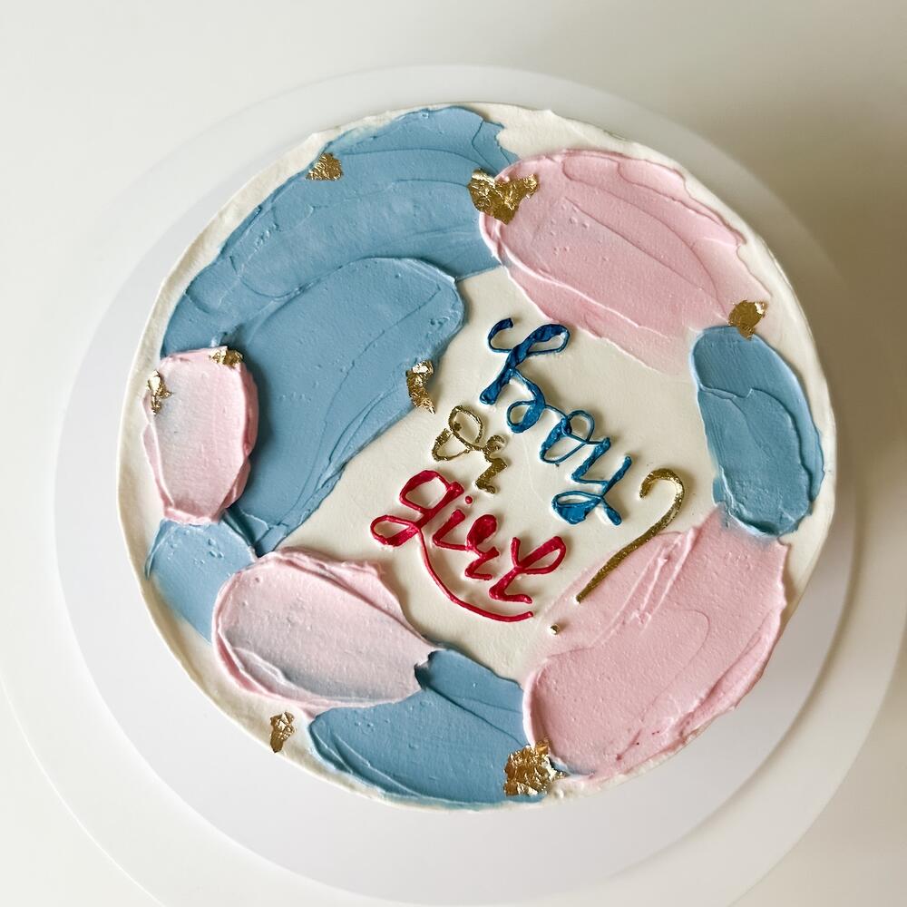 Торт на гендер пати boy or girl