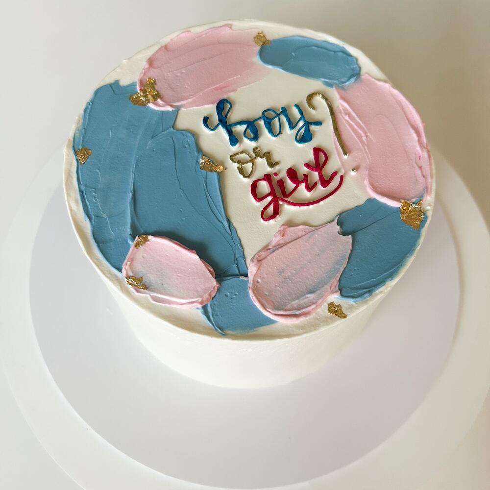 Торт на гендер пати boy or girl