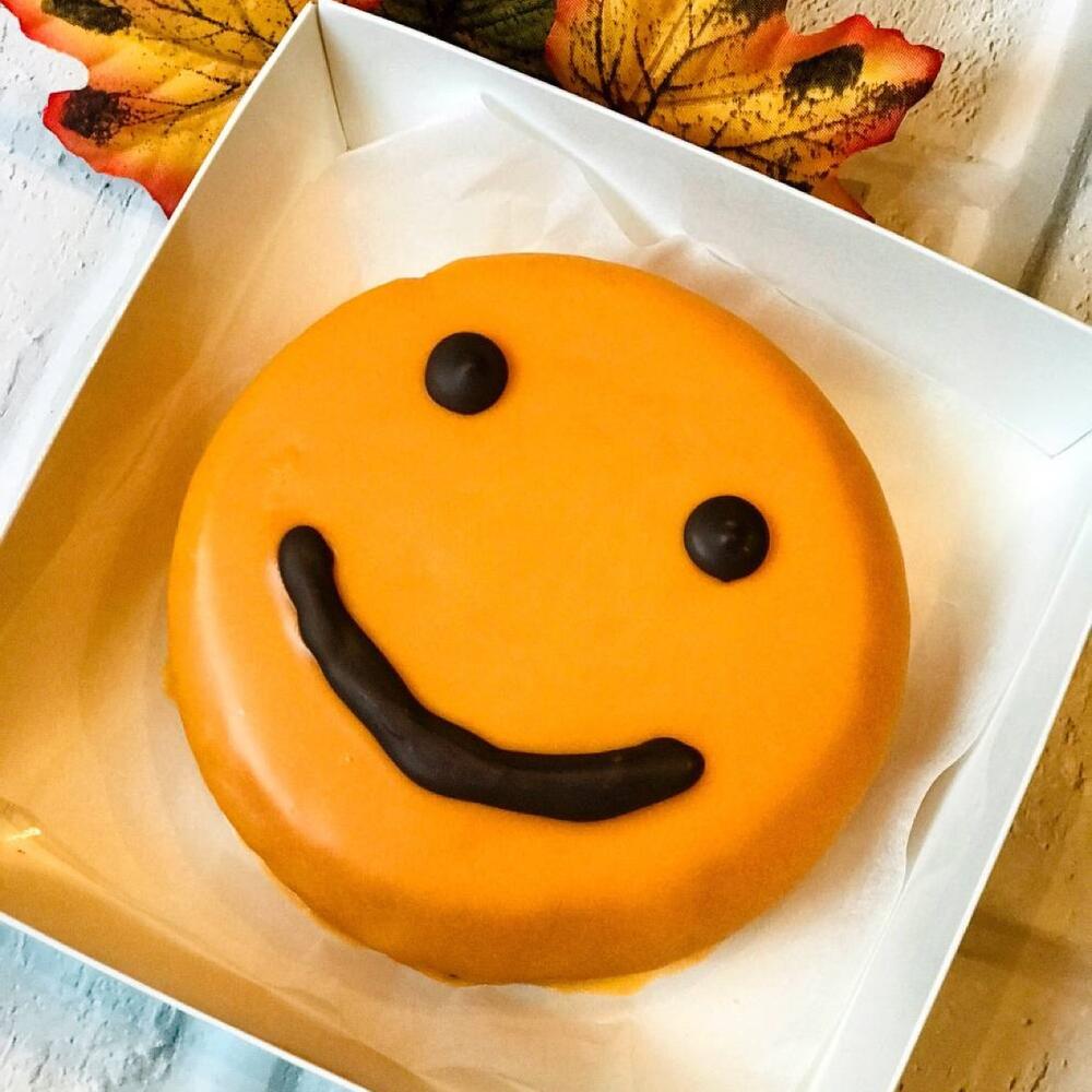 Торт Смайлик в бенто-коробочке