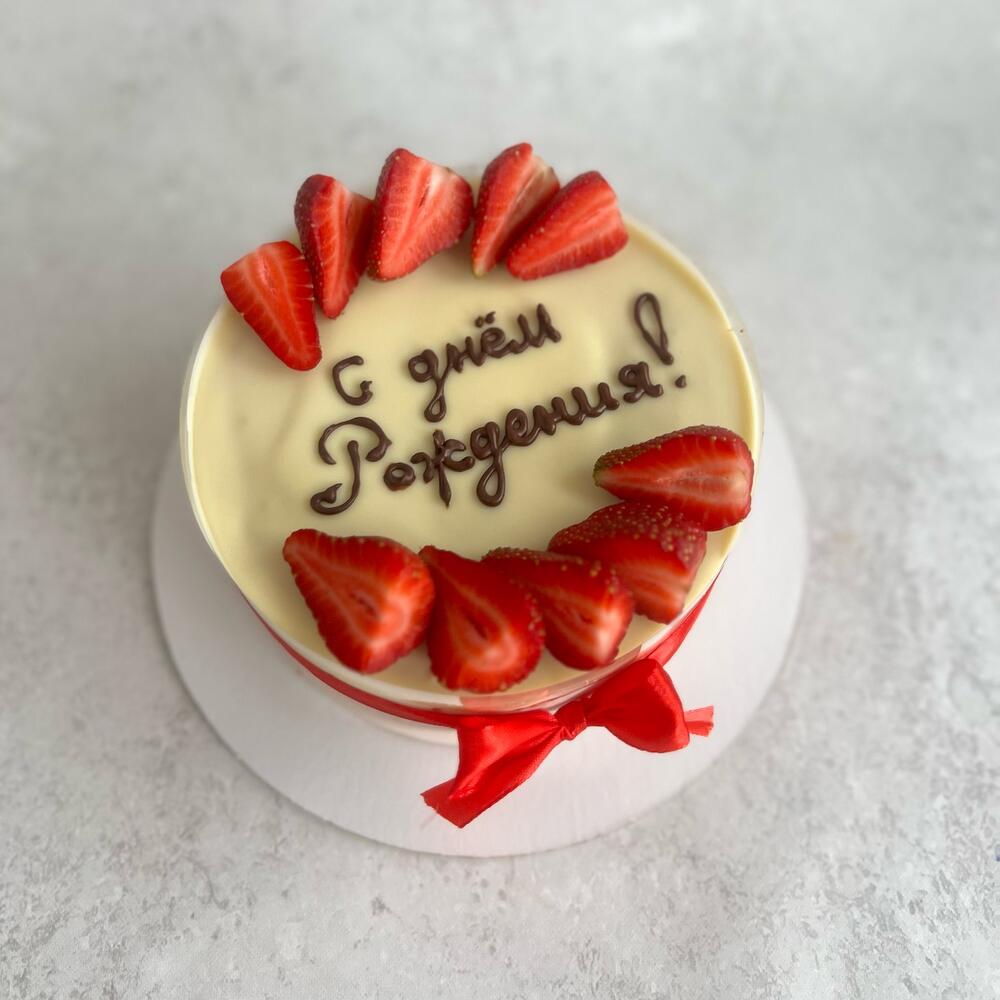 Торт Ягодный пломбир на день рождения