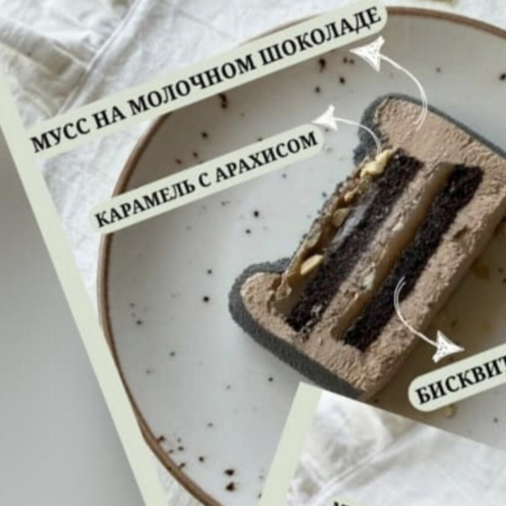 Трендовый бенто торт