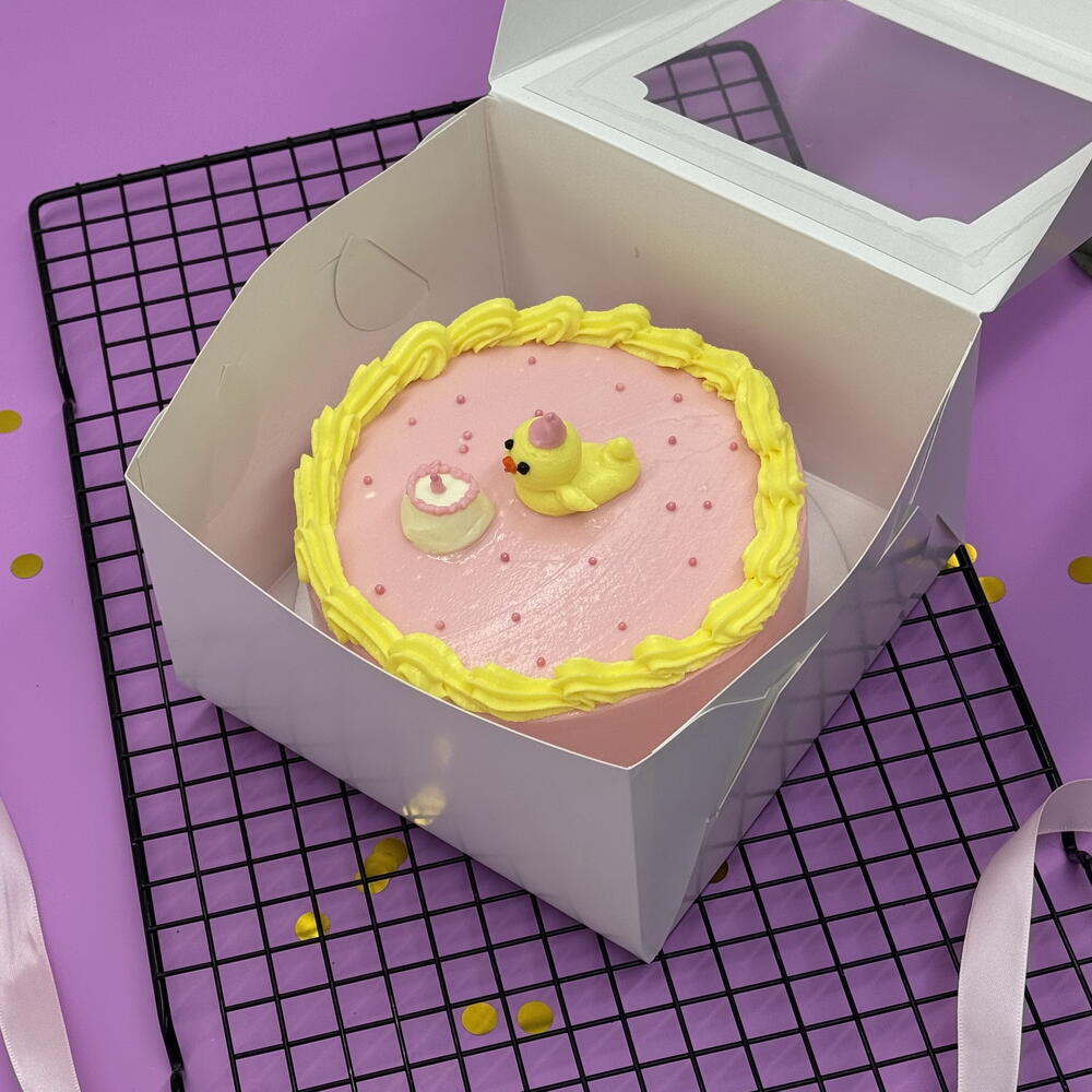 Яркий бенто торт "Цыпленок" в подарок на День рождения